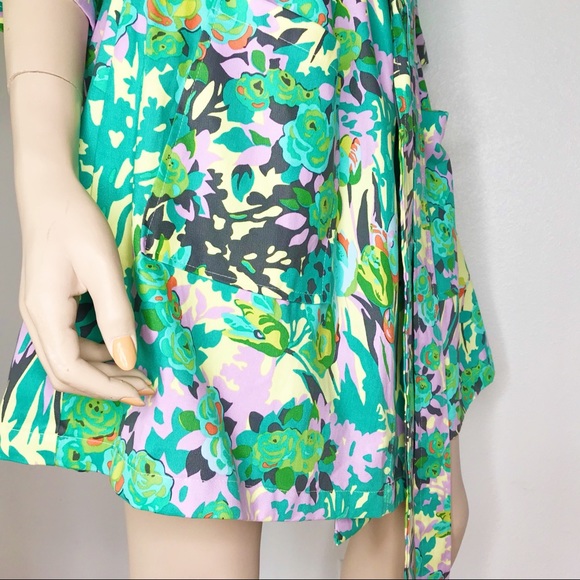 Free People Kimono Tropical Bridal Dress Robe - Picture 4 of 7